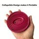 thumbnail image 2 of Gotero para café Attsky, plegable, para acampar, rojo, x2, 2 of 7