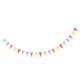 thumbnail image 1 of Juego De 100 Banderines Con Bandera De 18x28cm, Banderines De Cuerda Para Decoraciones De Fiesta De Navidad, 1 of 3