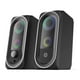 thumbnail image 3 of Parlantes Gamer RGB Para PC Negro DHE-6001, 3 of 4