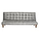 thumbnail image 1 of Futon Turin Cuero Kentucky Gris, 1 of 3