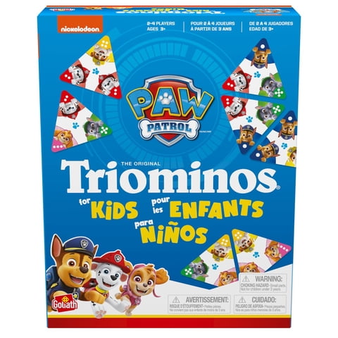 Juego Goliath Paw Patrol Triominos Para Niños De 2 A 4 Jugadores A Partir De 3