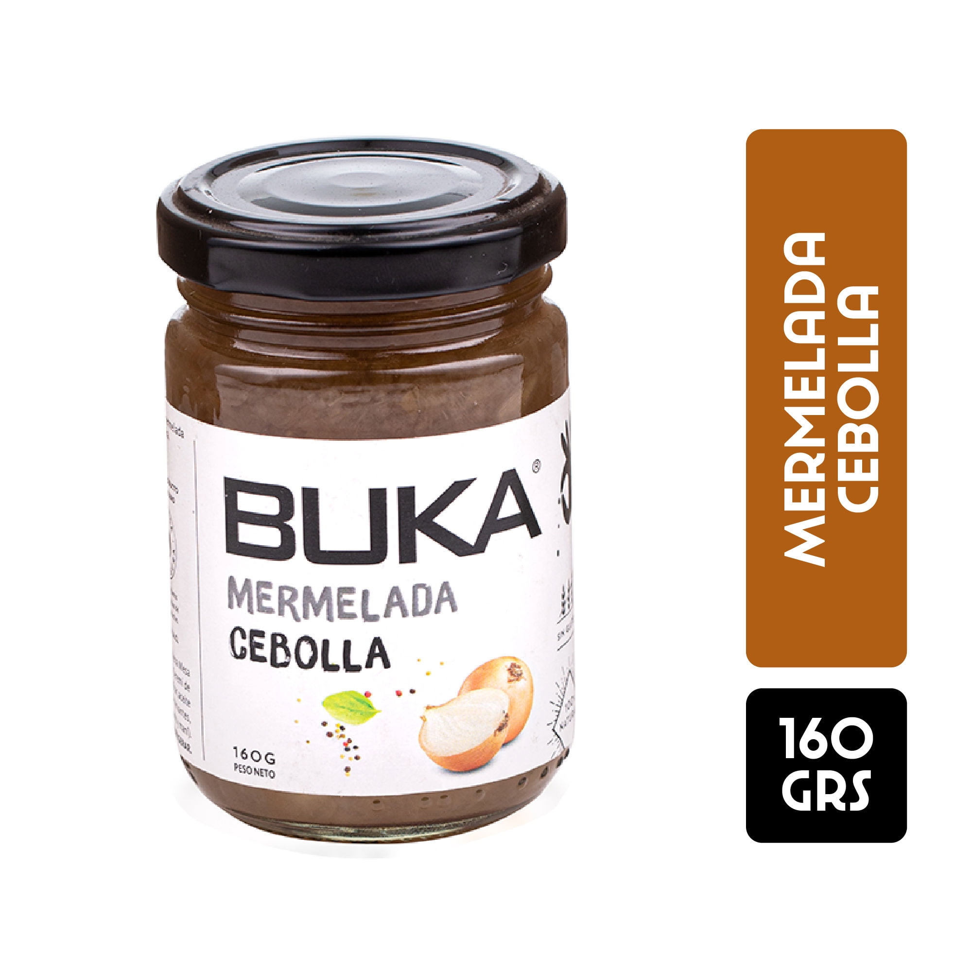 Mermelada Cebolla Frasco 160 g Buka