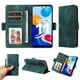 thumbnail image 1 of Carcasa FOXDOCK Xiaomi Redmi Note 11s 4G de cuero PU, diseño acolchado clásico, protección contra caídas y rayones, 1 of 5