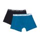 thumbnail image 1 of Bóxer Hombre Bipack Liso Mix Negro/Azul Corona, 1 of 5