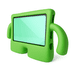 thumbnail image 4 of Carcasa Niños Antigolpe EV Compatible Con Tab Samsung A11 8.7 Lami Verde, 4 of 5