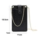 thumbnail image 2 of Bolso bandolera pequeño para mujer, cartera para teléfono móvil con bolsillo para teléfono, 2 of 5