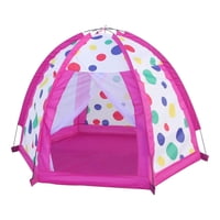 Tienda Carpa Para Niños Plegable 156X156X100Cm Gamepower Rosa Tamano Unico