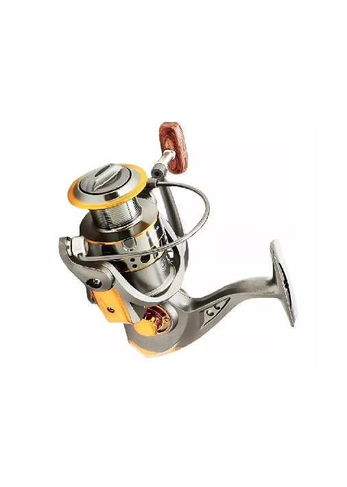 Genérico - Carrete Pesca Mar 6000, Gris