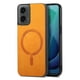 thumbnail image 1 of Magnetic Slim Case for Motorola Moto G 2024 with Camera Guard & Anti-Scratch Back Yellow, 1 of 6