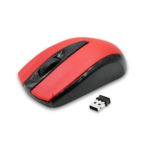 Dblue - Mouse Inalámbrico Óptico 1200 Dpi Color Rojo - Ps
