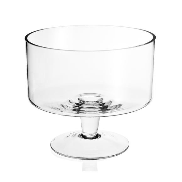 Trifle Bowl Badash Lexington Glass de 9 cm, cristal apto para alimentos
