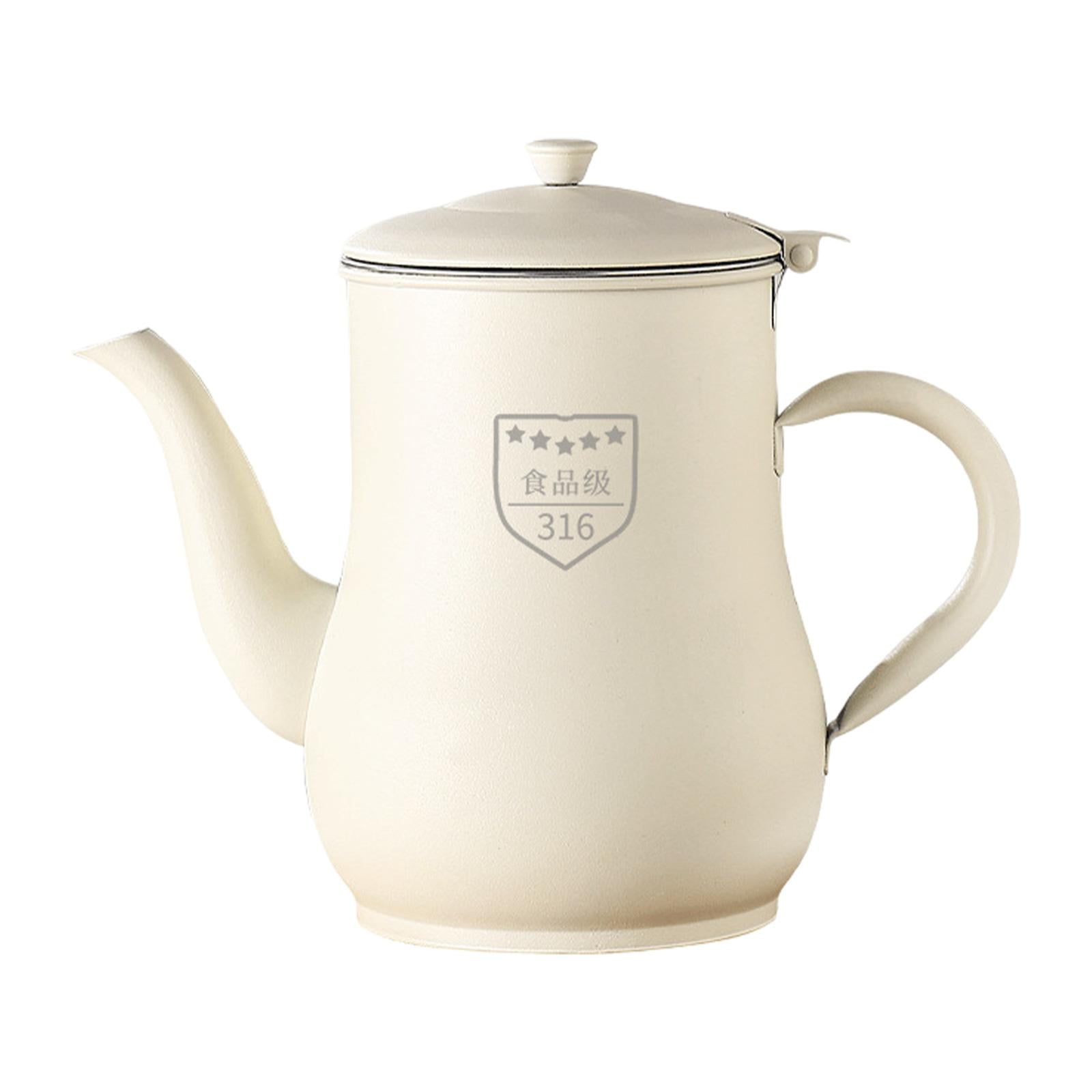 Bothyi - Colador De Aceite De Acero Inoxidable Con Tapa, Olla Para Bebidas, Jugos, Restaurantes, 1500 Ml