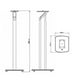 thumbnail image 3 of Pedestales para LSX II Kef S1, 3 of 4