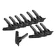 thumbnail image 2 of Clips Para Toldo De Lona Reutilizables, 10 Uds., Para Cubiertas De Coche Y Acampada, Cubiertas De Piscina, Color Negro, 2 of 3