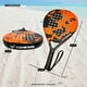 thumbnail image 4 of Pala de Padel Naranjo con Negro Modelo 4003, 4 of 4