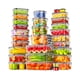 thumbnail image 1 of Contenedores de almacenamiento de alimentos Canfanni Set de 60 piezas herméticos sin BPA, 1 of 7