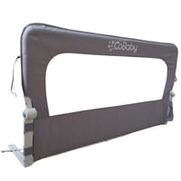 Baranda Para Cama Abatible Gris 120X60 Cobaby