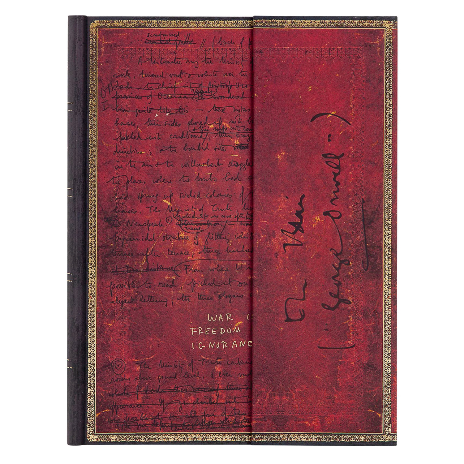 Paperblanks - Libreta Orwell, Nineteen Eighty - Four Ultra Tapa Dura