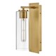 thumbnail image 1 of Aplique de Pared Lark 83370LCB Vidrio Transparente Latón Lacado, 1 of 9