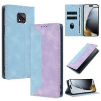 Funda Foxdock Para Motorola Moto G Power 2021 De Cuero Premium Bicolor Con Ranuras Rfid, Carcasa Tipo Billetera Antigolpes Y Soporte Plegable