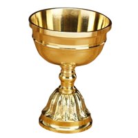 Bothyi - Portavelas En Relieve Copa De Vela De Latón Para Centros De Mesa Decoración Para El Hogar 8X10.8Cm