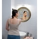 thumbnail image 3 of Espejo Decorativo Dorado Circular Ventana Elegante Jhn, 3 of 3