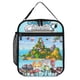 thumbnail image 1 of Los Casos de Criaturas-theme Lunch Box Lunch Bag Insulated Reusable Lunch Tote Bag Cooler Tote Bag For Men Women gifts 20*11*27cm, 1 of 6