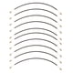 thumbnail image 4 of Tailgut De Repuesto De Nailon De 10 Piezas Para Piezas De Violonchelo 3/4 4/4, 4 of 5