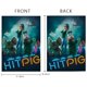 thumbnail image 4 of Hitpig-bandera de jardín temática. Regalo perfecto para fans, amigos y familiares, ideal para actividades al aire libre y decoración de fiestas.28CM*45CM, 4 of 5