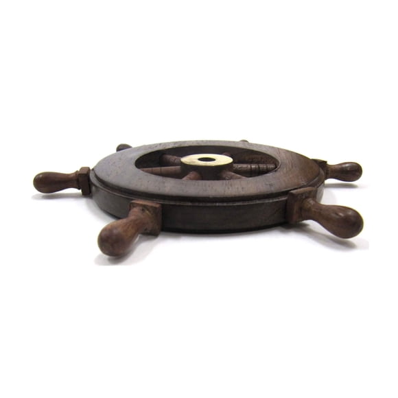 Mini rueda decorativa para barco INDIA OVERSEAS TRADING CORP Wood