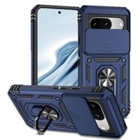Estuche Gangxun Para Google Pixel 8, Soporte Giratorio 360°, Estilo Mecánico Y Magnético