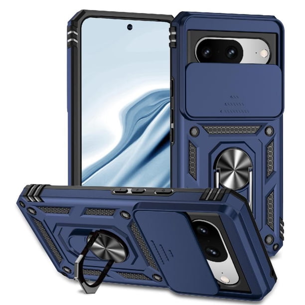 Estuche GANGXUN para Google Pixel 8, soporte giratorio 360°, estilo mecánico y magnético