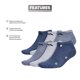 thumbnail image 2 of Calcetines Adidas Athletic Cushioned No Show para hombre, 6 pares, grandes, 2 of 7