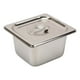 thumbnail image 5 of Tapa Gastronómica GN 1/6 Acero Inox. Pack 6 Unidades, 5 of 6