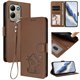 thumbnail image 2 of Xiaomi Redmi 17 4G/5G Funda Billetera con Estampado de Gato, Marrón, 2 of 6