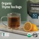thumbnail image 3 of Hoja de tomillo orgánica Tea J Mac Botanicals, 50 bolsas, 3 of 8