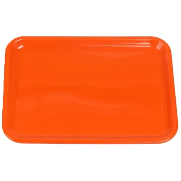 Bandeja de plástico para material didáctico, bandeja de almacenamiento para material didáctico diario de jardín de infantes