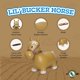 thumbnail image 4 of Juguete para Montar Big Country Toys Lil’ Bucker Caballo Inflable 51x28x28 cm, 4 of 6