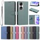 thumbnail image 1 of Funda Cartera de PU para Honor 90 con Tarjetas, Verde Oscuro, 1 of 6