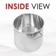 thumbnail image 4 of Olla de gran capacidad Concord Cookware 117 L de acero inoxidable, 4 of 9