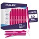 thumbnail image 1 of Bolígrafos de bola Eziglide 50 unidades rosa 1,0 mm, 1 of 7