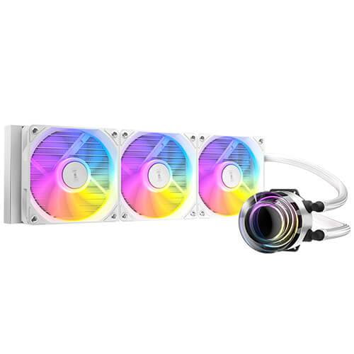 Refrigeración Líquida AIO 360mm, Antec Vortex Lum 360 ARGB White - Iluminación ARGB, Intel/AMD