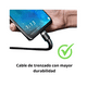 thumbnail image 2 of Cable De Carga Rápida Usb-c A C Antinudos Trenzado Negro, 2 of 6