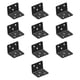 thumbnail image 1 of 10 Piezas L Soportes Para Estantes Tirantes De Esquina Para Silla Gabinete De Carpinter, 1 of 5