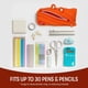thumbnail image 4 of Estuche ZIPIT 22x10 cm Naranja para Útiles Escolares, 4 of 8