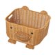 thumbnail image 2 of Cesta Tejida Con Forma De Oso, Bonita Cesta Para Galletas, Pasteles Y Galletas Para Sala De Estar, 2 of 5