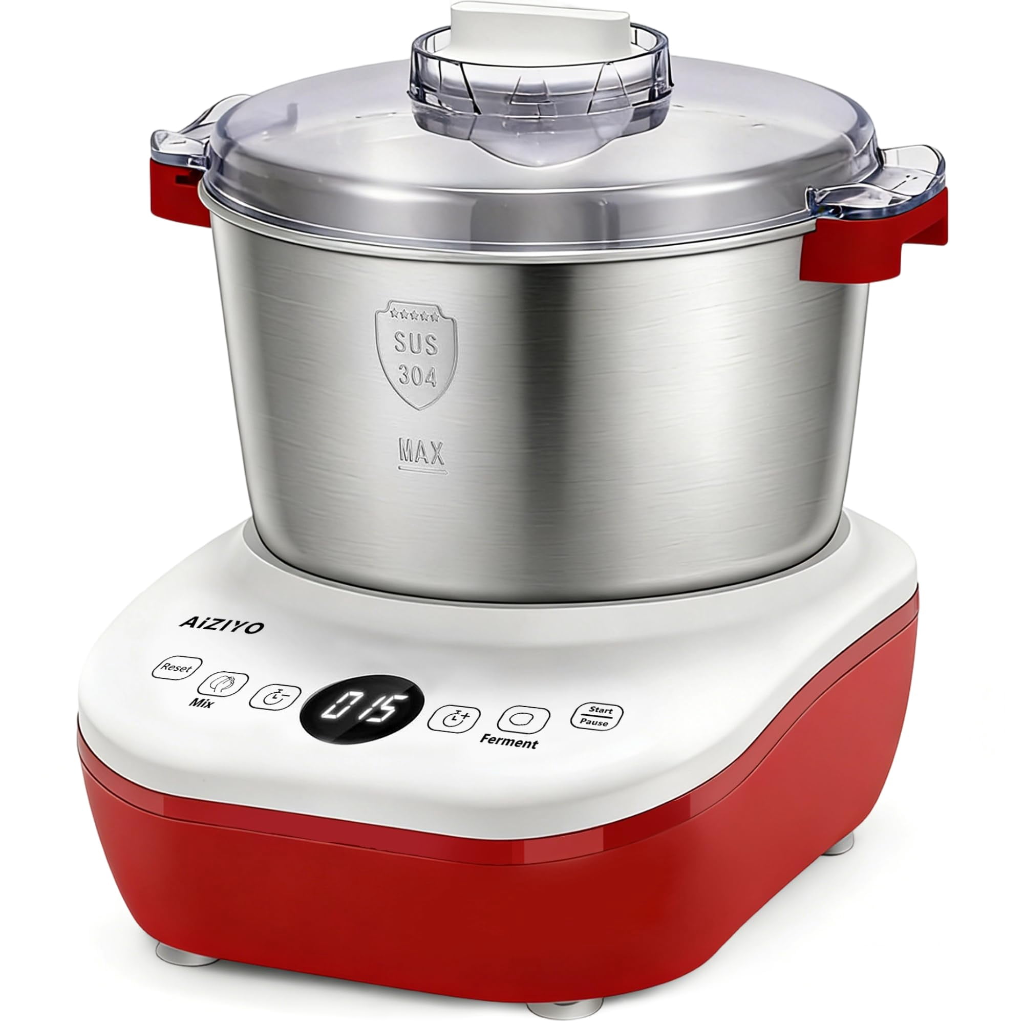 Amasadora Eléctrica Aiziyo Doughchief 7l Con Función De Fermentación