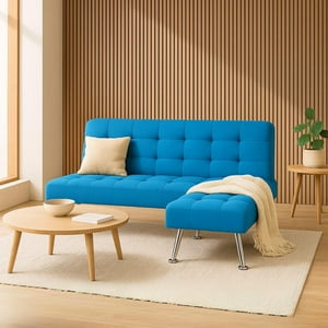 Cosas Casa - Sillon Sofa Cama Seccional Madrid Turquesa 2 Plazas