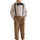 thumbnail image 5 of Traje De Caballero Para Niños Con Pajarita Ropa De Niño Para Fotografía De Boda Cena 110, 5 of 5
