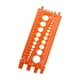 thumbnail image 3 of Medidor De Broca Compacto Portátil Fácil De Transportar Herramienta De Medición Multiusos Naranja, 3 of 5